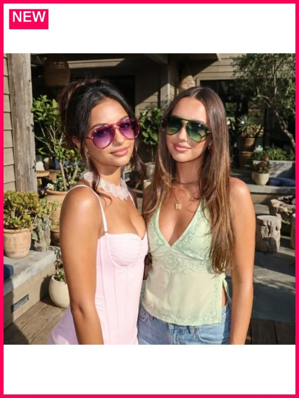 Oversized Aviator Sunglasses for Women Retro UV Protection